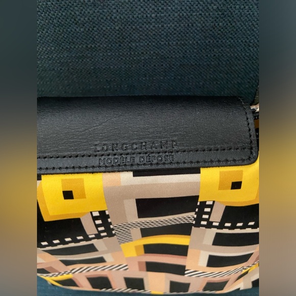 Longchamp Limited Edition 2015 Modele Depose Jeremy Scott Graphic Design Tote - Picture 10 of 16